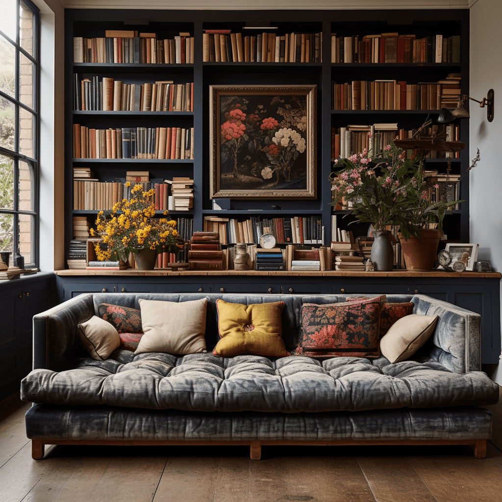Как выбрать диван для домашней библиотеки